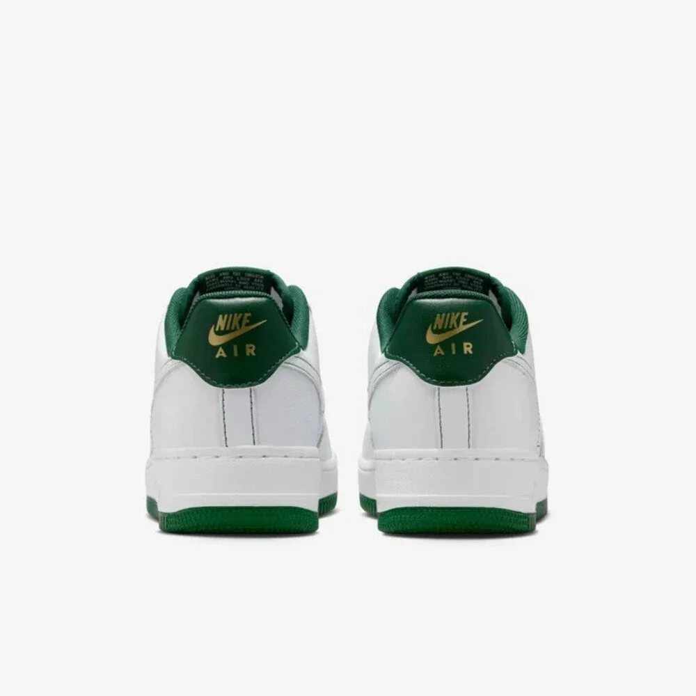 Nike Air Force 1 '07 Mini Jewel IB6543-102 Women 9.5 White Leather Shoes RHS8945